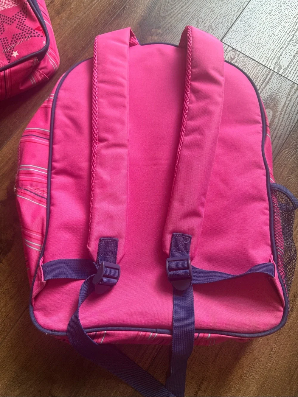 American Girl Backpack and Lunch Bag 16” by 12”